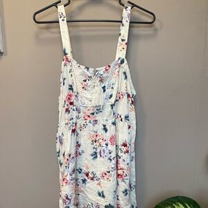 No Boundaries Short Floral Sleeveless Dress